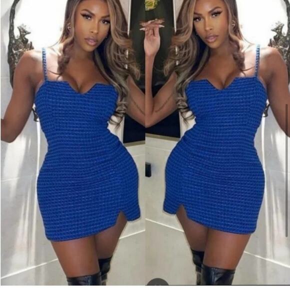 Zara TEXTURED WEAVE TANK DRESS Size Extra Small XS - Picture 1 of 9